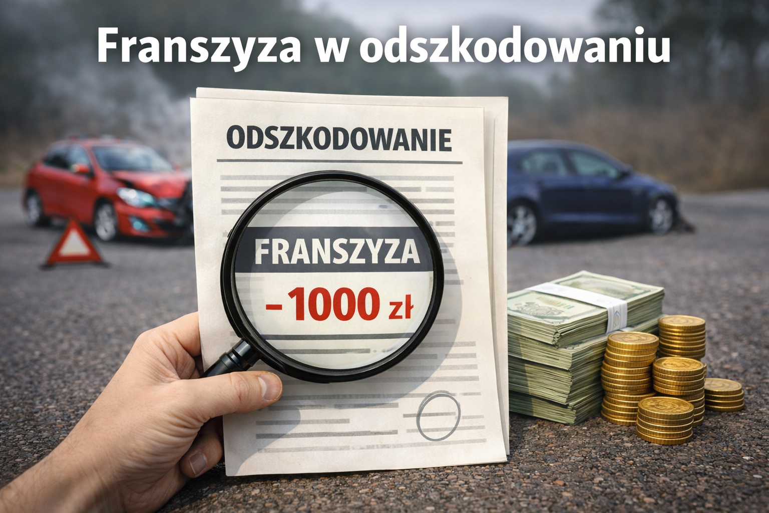 franszyza redukcyjna i udział własny w odszkodowaniu jak odzyskać pieniądze